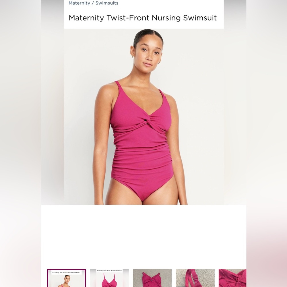 Old Navy Women's One Piece Swimsuit - Pink